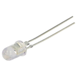 LED; portocalie; 5mm; 60000mcd; 30°; Parte frontală: convex; 224mW