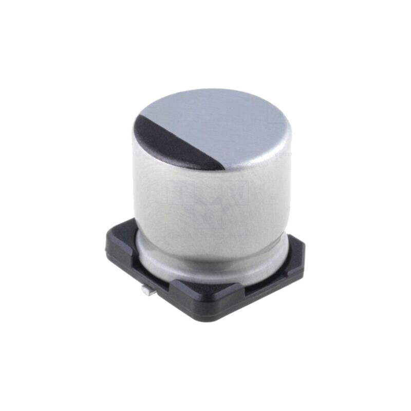 Condensator: electrolitic; low ESR; SMD; 33uF; 100VDC; Ø10x10mm Condensator: electrolitic; low ESR; SMD; 33uF; 100VDC; Ø10x10mm
