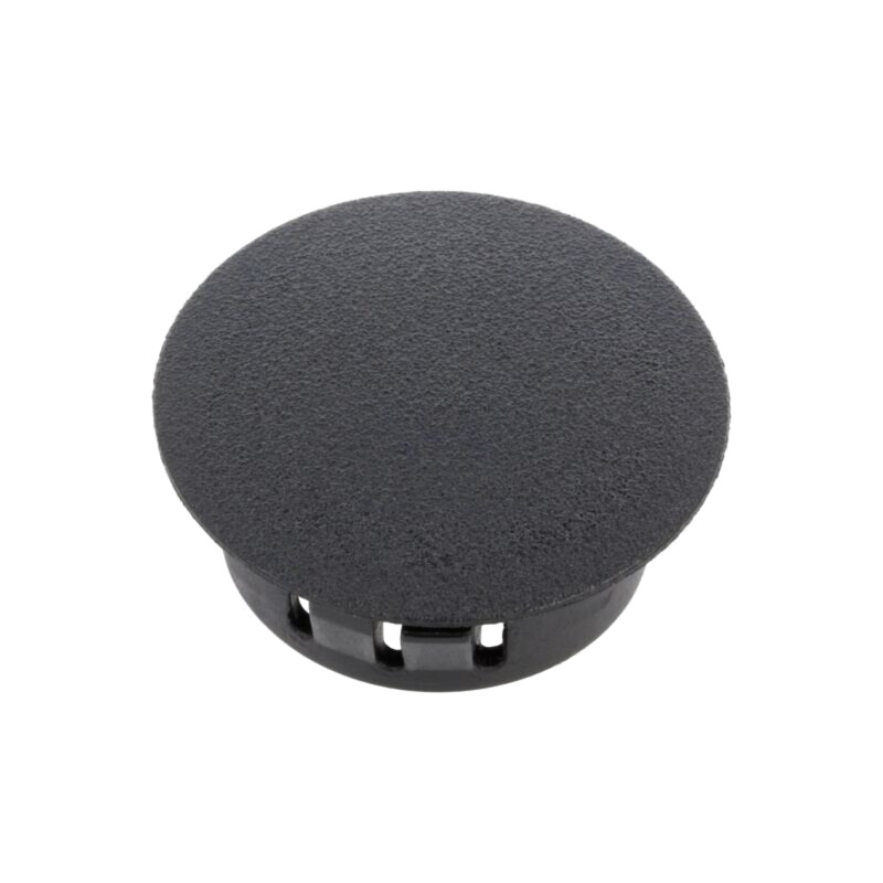 Capac de protecţie; H: 11,5mm; cu împingere,clichet; neagră Capac de protecţie; H: 11,5mm; cu împingere,clichet; neagră