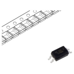Optocuplor; SMD; Ch: 1; OUT: tranzistori; Uizol: 3,75kV; Uce: 80V