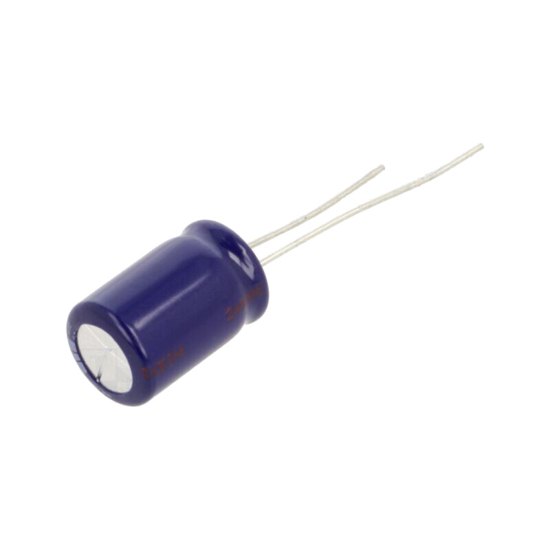 Condensator: electrolitic; THT; 220uF; 63VDC; Ø10x16mm; Raster: 5mm Condensator: electrolitic; THT; 220uF; 63VDC; Ø10x16mm; Raster: 5mm