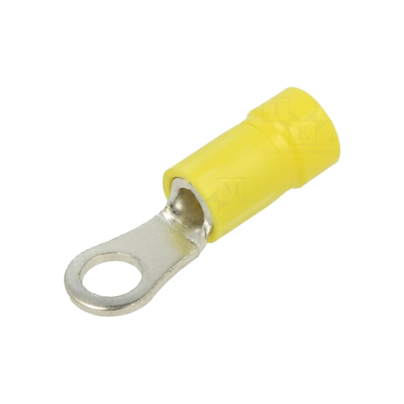 Vârf: inelar; Ø: 5mm; 4÷6mm2; crimpat; pe cablu; izolată; cositorit Vârf: inelar; Ø: 5mm; 4÷6mm2; crimpat; pe cablu; izolată; cositorit