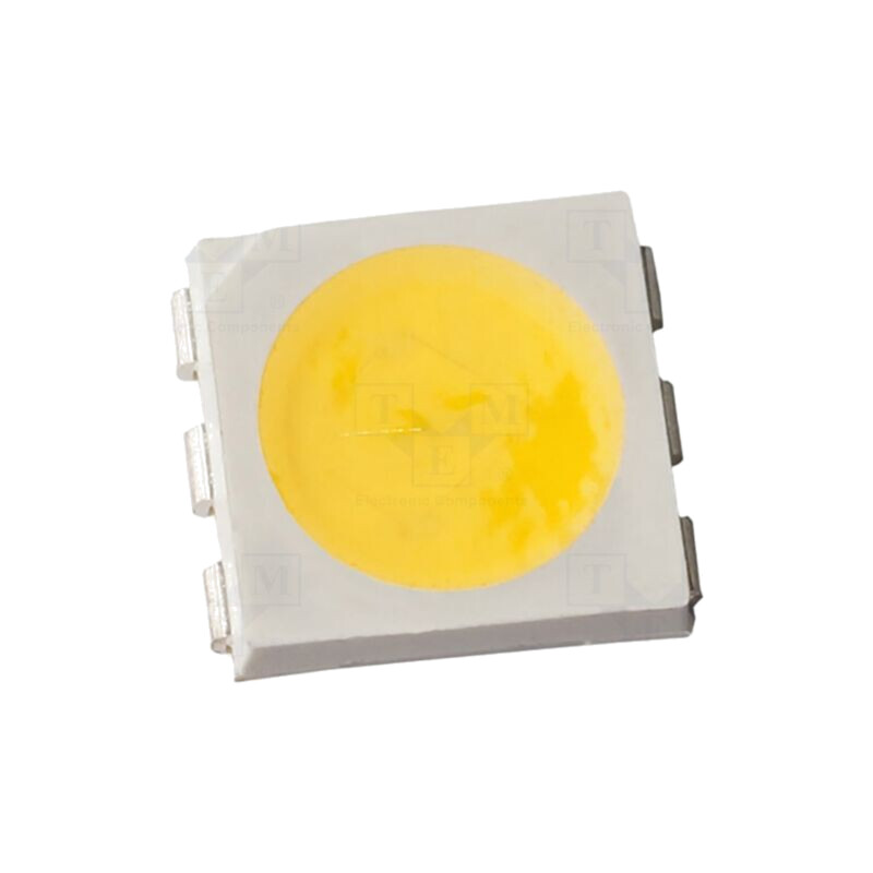 LED; albă; SMD; PLCC6; 4600÷9800mcd; 120°; 60mA; 2,8÷3,6VDC; 324mW LED; albă; SMD; PLCC6; 4600÷9800mcd; 120°; 60mA; 2,8÷3,6VDC; 324mW