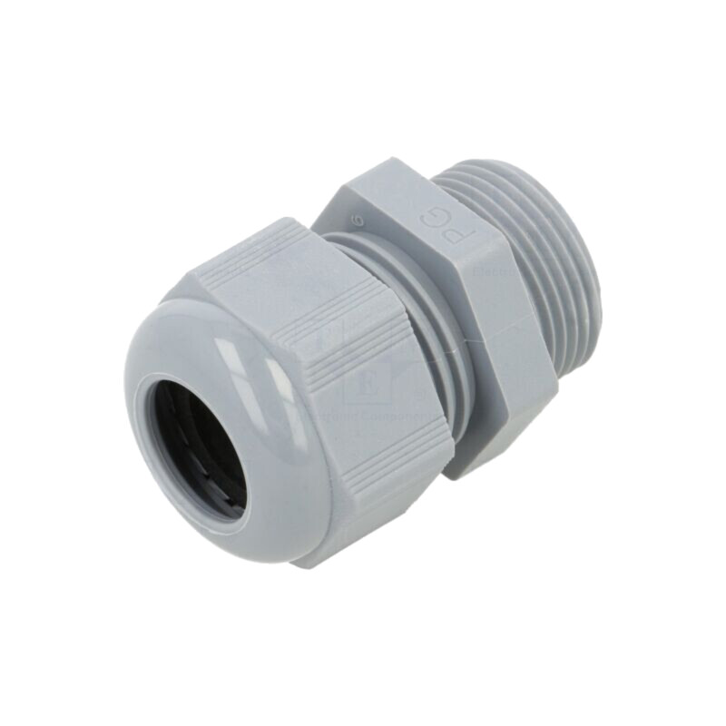 Garnitură de etanşare; fără piuliţă; PG9; IP68; poliamidă; gri Garnitură de etanşare; fără piuliţă; PG9; IP68; poliamidă; gri
