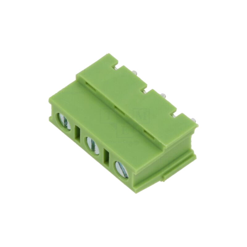 Conector: regletă de conexiuni pt.PCB; Terminal; 15A; 300V; verde