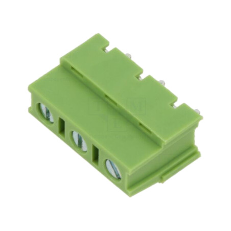 Conector: regletă de conexiuni pt.PCB; Terminal; 15A; 300V; verde