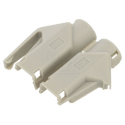 Protecţie mufă RJ45; gri deschis; TM21P