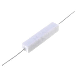 Rezistor: bobinat; cu ciment; THT; 5,6Ω; 10W; ±5%; Ø0,8x35mm