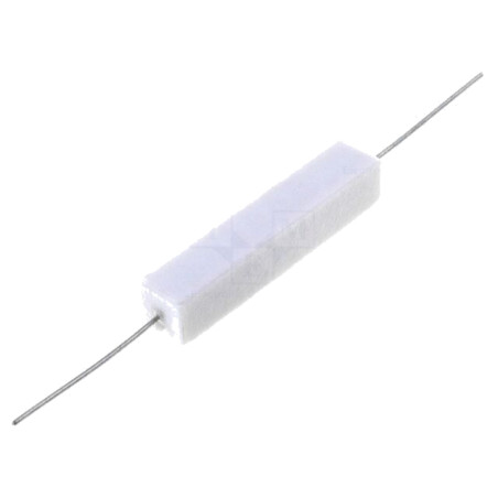 Rezistor: bobinat; cu ciment; THT; 5,6Ω; 10W; ±5%; Ø0,8x35mm