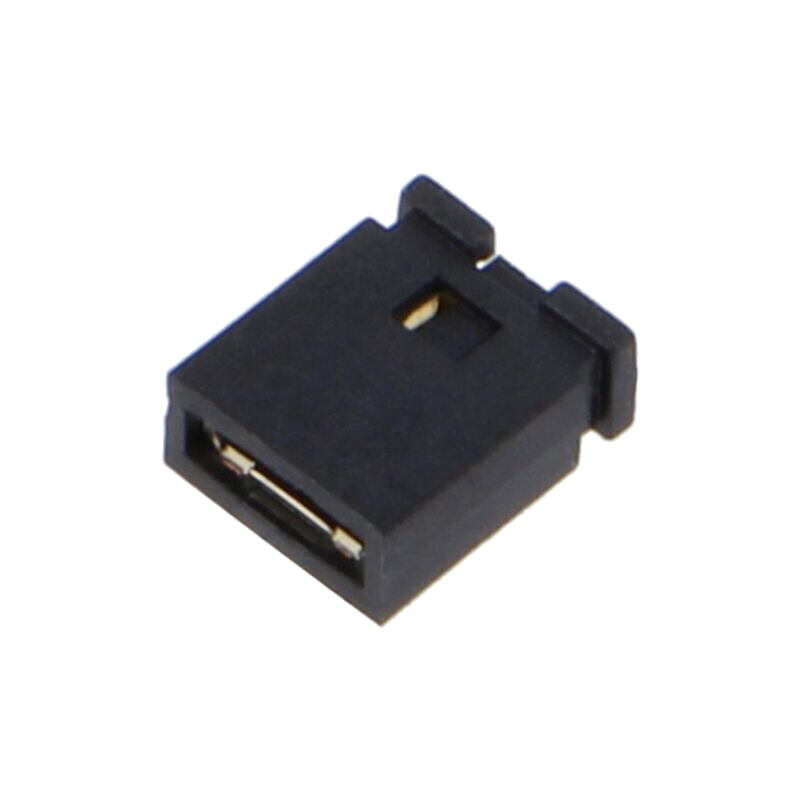 Conector: şiruri pini; jumper; mamă; 2,54mm; 1x2; Placare: aurit Conector: şiruri pini; jumper; mamă; 2,54mm; 1x2; Placare: aurit