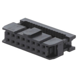 Conector: IDC; mufă; mamă; PIN: 16; IDC; pt.cablu-bandă; 2,54mm; 2x8
