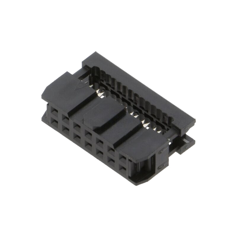 Conector: IDC; mufă; mamă; PIN: 14; IDC; pt.cablu-bandă; 2,54mm; 2x7 Conector: IDC; mufă; mamă; PIN: 14; IDC; pt.cablu-bandă; 2,54mm; 2x7
