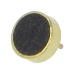 Microfon; electret; 100Hz÷10kHz; 2,2kΩ; -42dB; Ø4x1,5mm; 500uA