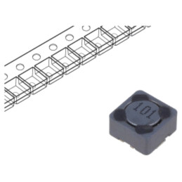 Inductor: fir; SMD; 100uH; 600mA; 610mΩ; ±20%; 7,3x7,3x4,5mm