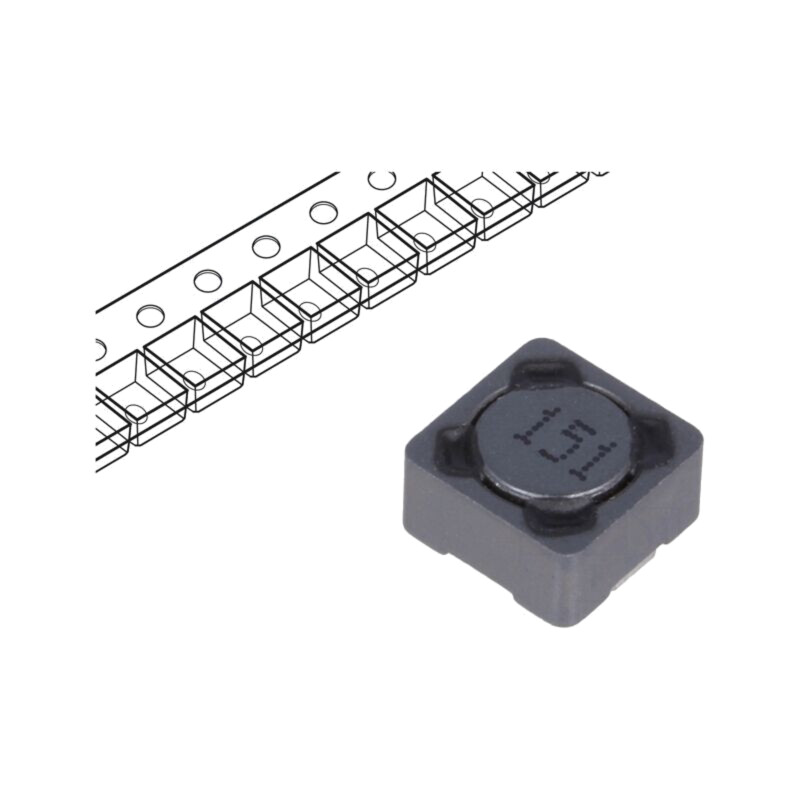 Inductor: fir; SMD; 150uH; 460mA; 880mΩ; ±20%; 7,3x7,3x4,5mm