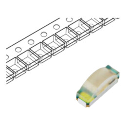 Programabilă LED; RGBW; SMD; 3215; 3÷5,5VDC; 3,2x1x1,5mm; 120°
