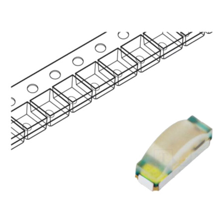 Programabilă LED; RGBW; SMD; 3215; 3÷5,5VDC; 3,2x1x1,5mm; 120°