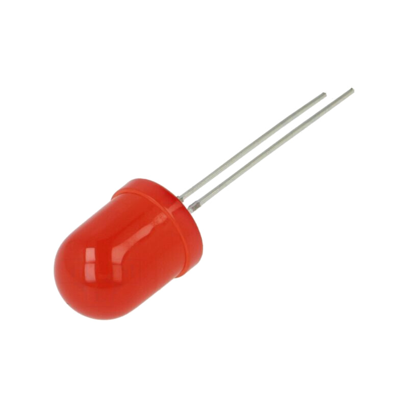 LED; roşie; 10mm; 3000mcd; 30°; Parte frontală: convex; 5÷20VDC LED; roşie; 10mm; 3000mcd; 30°; Parte frontală: convex; 5÷20VDC