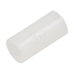 Manşon distanţier; poliamidă; Lung: 12,7mm; Øext: 12,7mm; manşon
