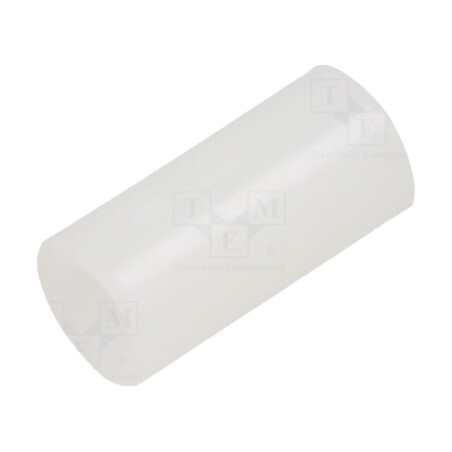 Manşon distanţier; poliamidă; Lung: 12,7mm; Øext: 12,7mm; manşon