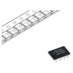 IC: digital; buffer,non-inversor,declanșator linie; Ch: 8; SMD