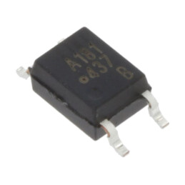 Optocuplor; SMD; Ch: 1; OUT: tranzistori; Uizol: 3,75kV; Uce: 80V