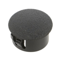 Capac de protecţie; H: 10,3mm; cu împingere,clichet; neagră