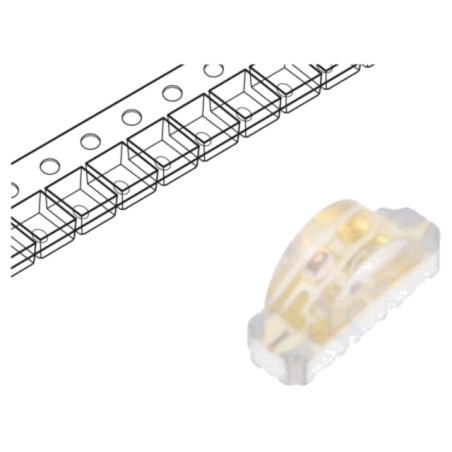 LED; RGB; SMD; 1206; 3x1,5x1mm; 100°; 25mA; λd: 470nm,525nm,624nm