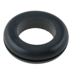 Manşon; Øorif.mont: 25,2mm; Øorif: 18,5mm; gumă; neagră