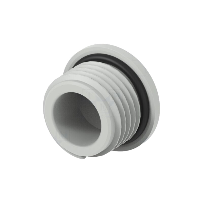 Capac de protecţie; M16; 1,5; IP68; poliamidă; gri deschis; 10mm Capac de protecţie; M16; 1,5; IP68; poliamidă; gri deschis; 10mm