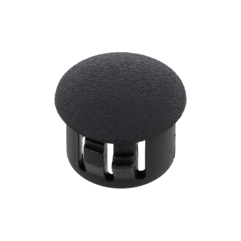 Capac de protecţie; H: 10,3mm; cu împingere,clichet; neagră Capac de protecţie; H: 10,3mm; cu împingere,clichet; neagră