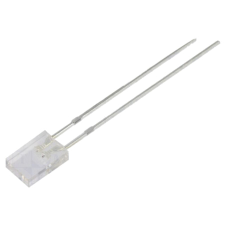 LED; roşie,verde; dreptunghiulară; 2x5x7mm; bipolară; 500÷750mcd