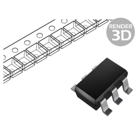 IC: power switch; high-side,USB switch; 2,1A; Ch: 1; P-Channel; SMD
