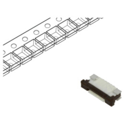 Conector: FFC/FPC; cositorit; SMT; 50V; 0,4A; PIN: 5; Mat: termoplast
