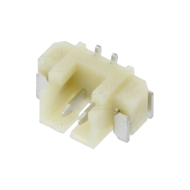 Conector: cablu-placă; soclu; tată; PIN: 2; 1A; 125V; verticală; SMT Conector: cablu-placă; soclu; tată; PIN: 2; 1A; 125V; verticală; SMT