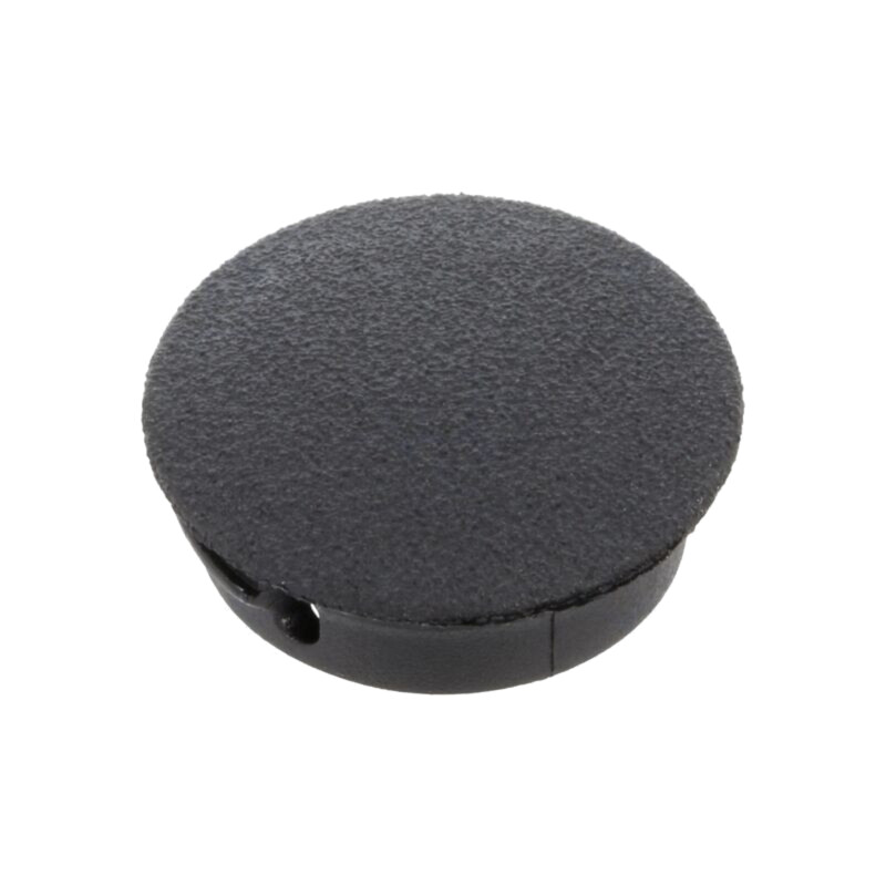 Capac de protecţie; H: 6,4mm; cu împingere,clichet; neagră Capac de protecţie; H: 6,4mm; cu împingere,clichet; neagră