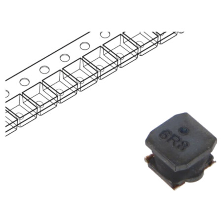 Inductor: fir; SMD; 6,8uH; 4,7A; 47mΩ; ±20%; VLS; 6x6x4,5mm