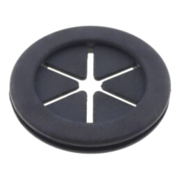 Manşon; cu cap adâncit; Øorif.mont: 28,5mm; Øorif: 25,5mm; gumă