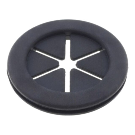 Manşon; cu cap adâncit; Øorif.mont: 28,5mm; Øorif: 25,5mm; gumă