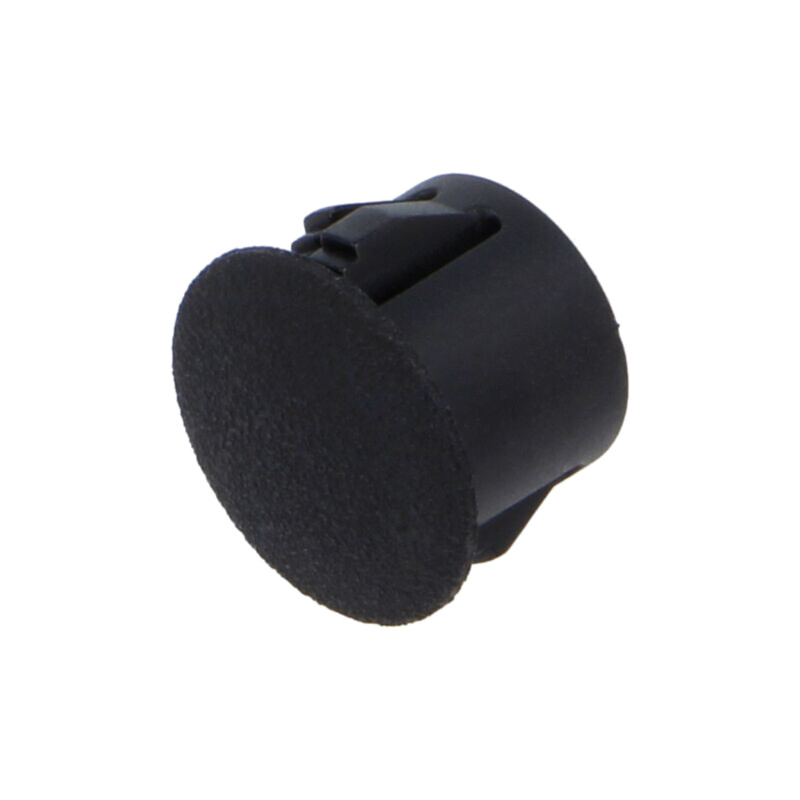Capac de protecţie; H: 10,3mm; cu împingere,clichet; neagră Capac de protecţie; H: 10,3mm; cu împingere,clichet; neagră