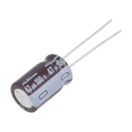 Condensator: electrolitic; low ESR; THT; 47uF; 100VDC; Ø10x17,5mm