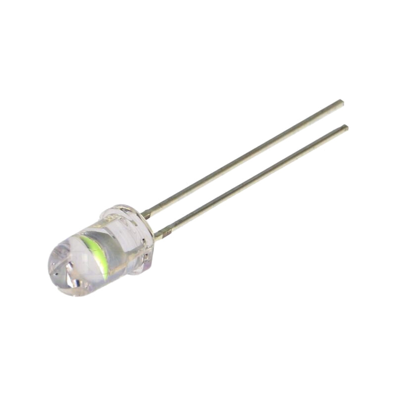 LED; albastru (ice blue); 5mm; 60°; Parte frontală: convex; 420mW