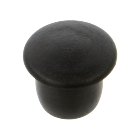 Capac de protecţie; H: 8mm; cu împingere; Diam.flanşă: 12mm; LDPE