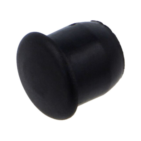 Capac de protecţie; H: 9mm; cu împingere; Diam.flanşă: 12mm; LDPE