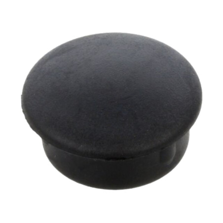 Capac de protecţie; H: 4mm; cu împingere; Diam.flanşă: 12mm; LDPE
