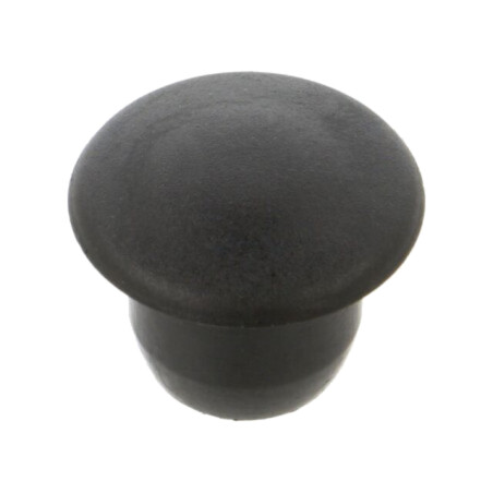 Capac de protecţie; H: 9mm; cu împingere; Diam.flanşă: 15mm; LDPE