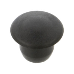 Capac de protecţie; H: 9mm; cu împingere; Diam.flanşă: 15mm; LDPE