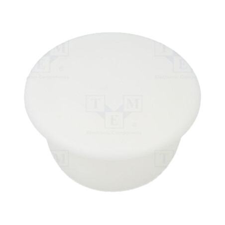 Capac de protecţie; H: 8,5mm; cu împingere; Diam.flanşă: 19mm