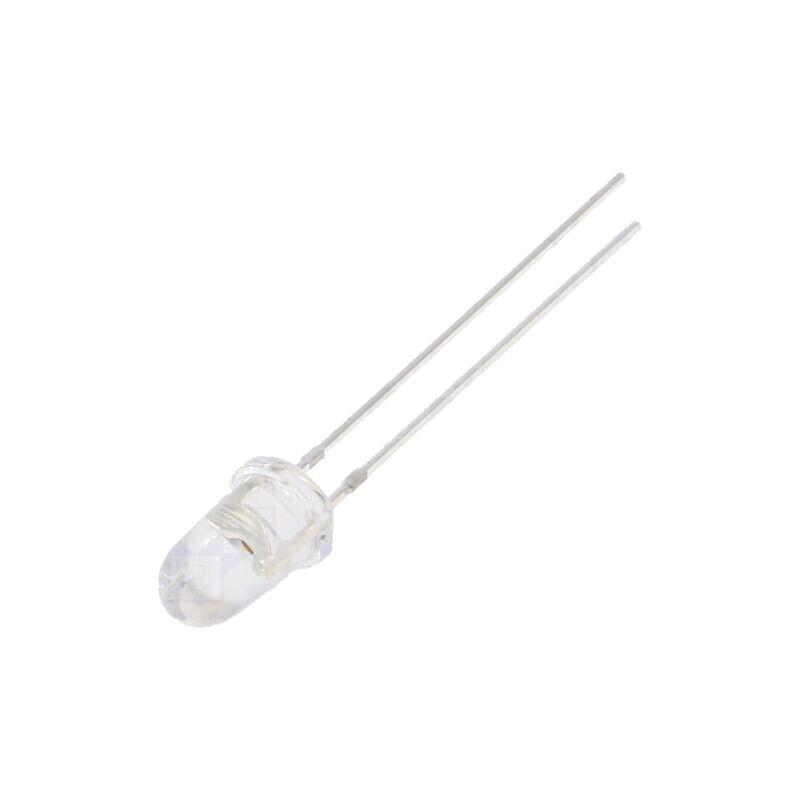 LED; portocalie; 5mm; 43000÷50000mcd; 8°; Parte frontală: convex LED; portocalie; 5mm; 43000÷50000mcd; 8°; Parte frontală: convex