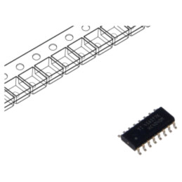 IC: digital; 12bit,contor binar,contor ascendent; SMD; SO16; HC